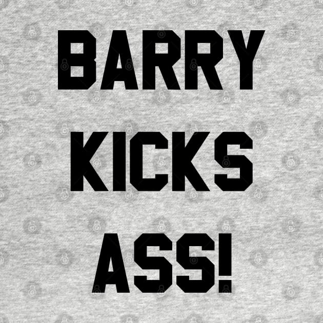 Barry Kicks Ass! by nickmeece